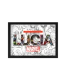 Cuadro personalizado Marvel - Lucia